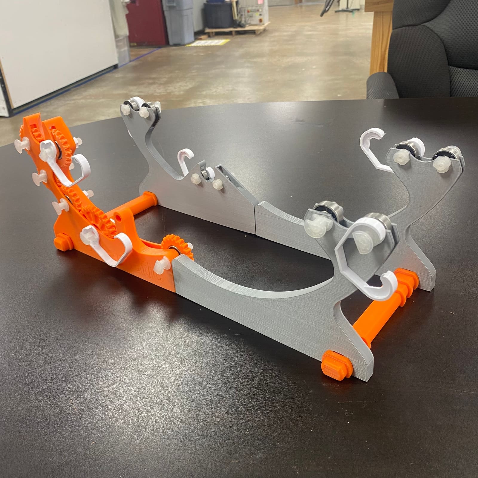Assembled Spool Arms